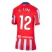 Atletico Madrid Samuel Lino #12 Hjemmedrakt Dame 2024-25 Korte ermer